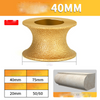 Edge diamond grinding wheel