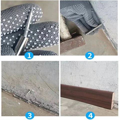 Doppelkopf Baseboards Seamless Nail