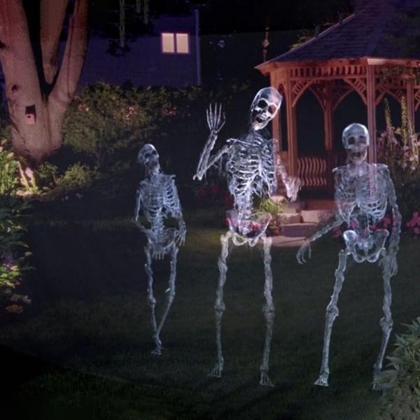 Halloween & Christmas Window Projector | LED Holographic Scenes | Includes Tripod & Videos