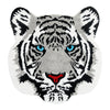 Tiger Head Tufted Rug for Living Room and Kids Bedroom