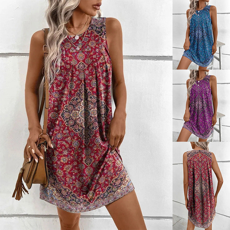 Violetta - Beautiful Women's Casual Dress in Retro Style
