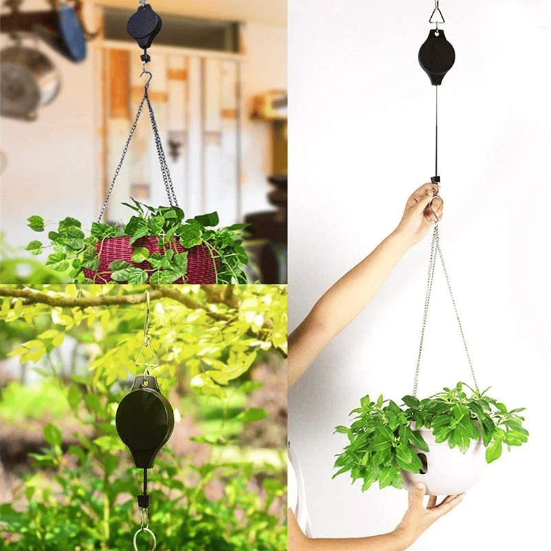 GreenLift™ Mess-Free Plant Hanging