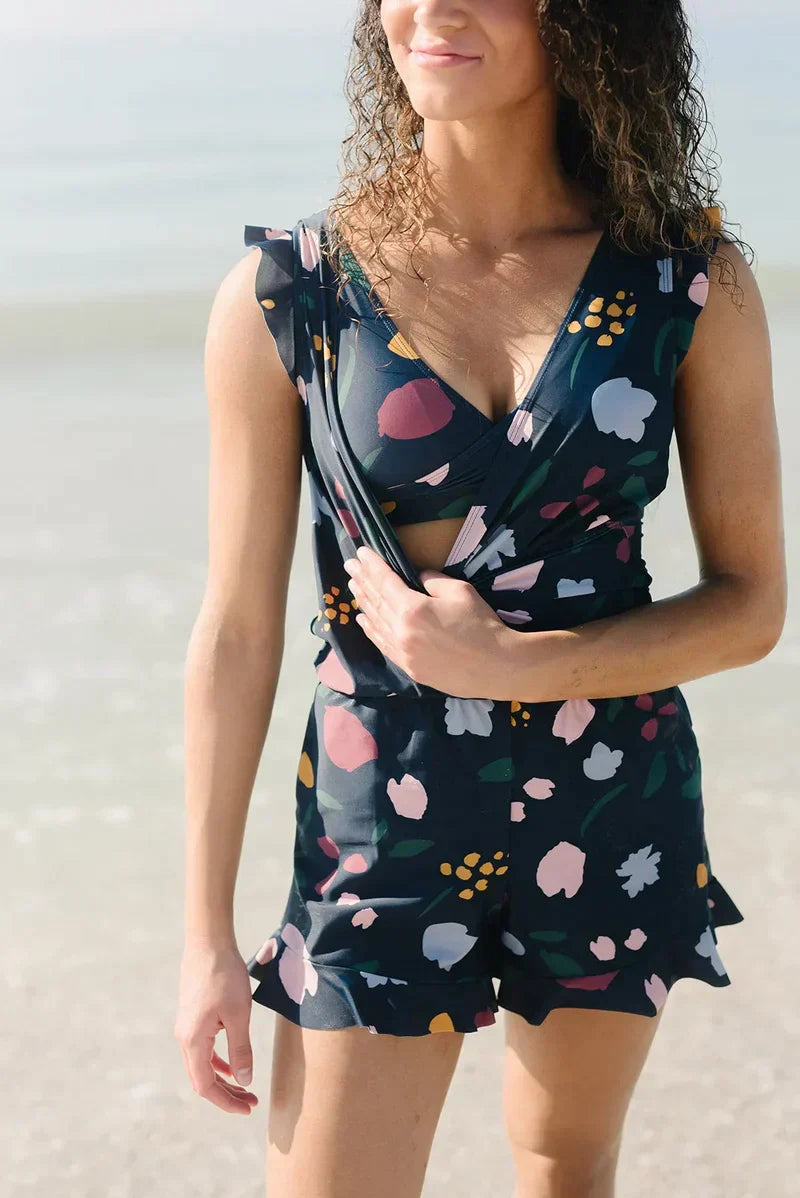 Avencea | Swimsuit with Integrated Bra and Removable Bra Cups