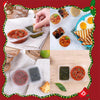 Dual Compartment Sauce Container | Leak-Proof | BPA-Free | Portable