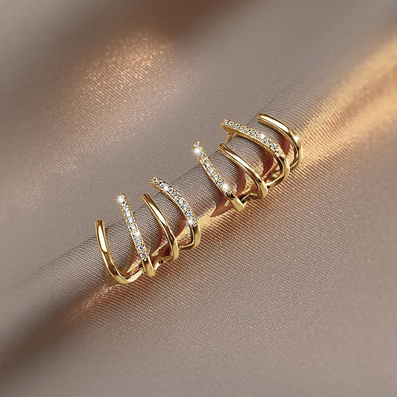 Women’s Twist Earrings | Lightweight Statement Jewelry | Hypoallergenic Finish