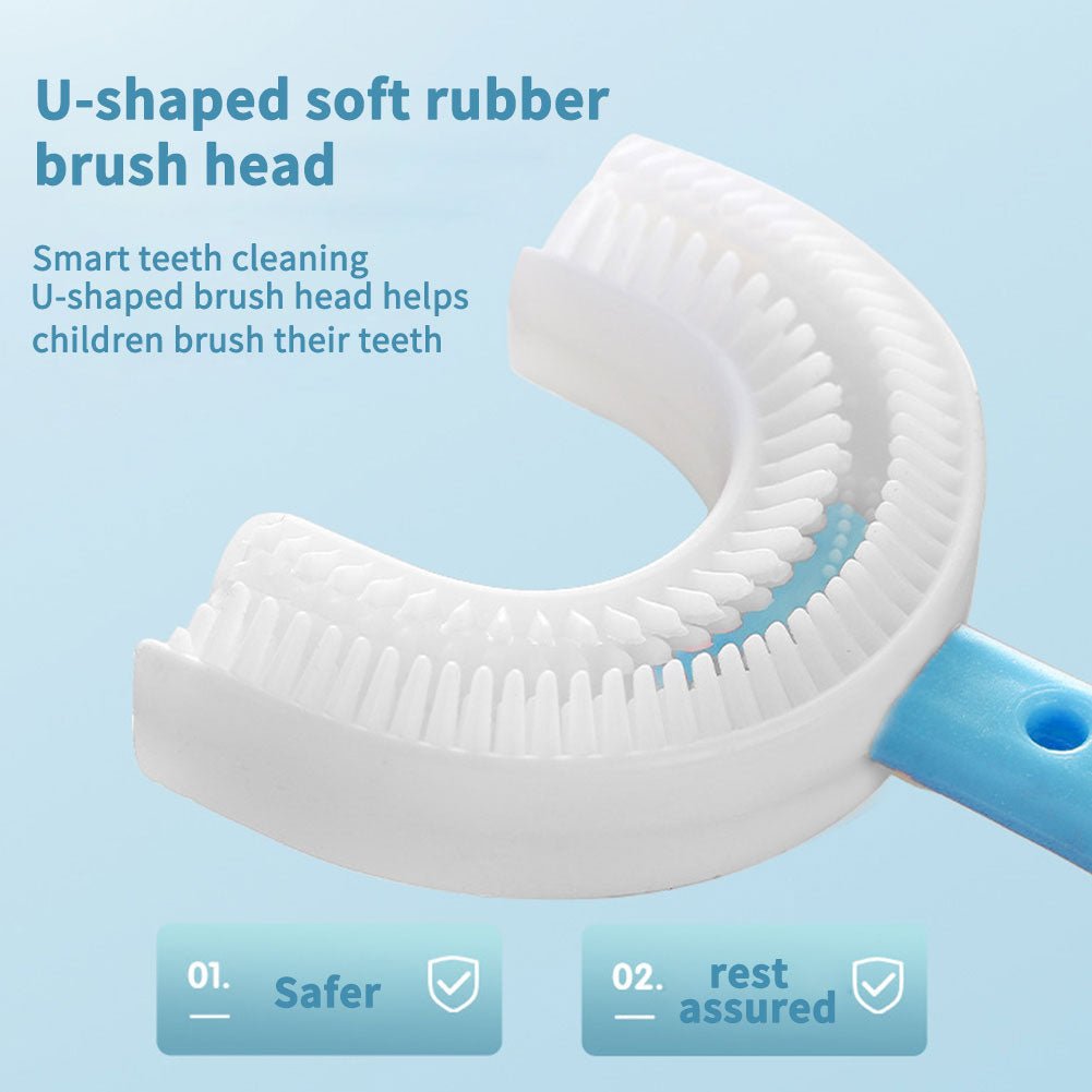 360° Kids U-Shaped Toothbrush