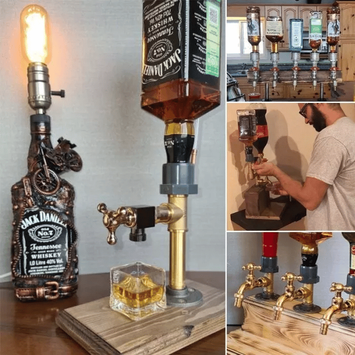 WoodPourer™ Elegant Liquor Holder