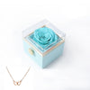 180° Rose Gift Box™ | With Engraved Love Necklace