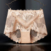 Women’s Mid-Waist Lace Panties | Seamless No-Show | Stretch Fit with Cotton Gusset