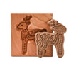 Wooden Cookie Mold Set | Engraved Pastry Stamps | Gingerbread & Biscuit Press