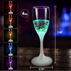 LED Wine Glasses | Light-Up Drinkware with 6 Colors | Liquid-Activated | Reusable Party Cups 4–8oz