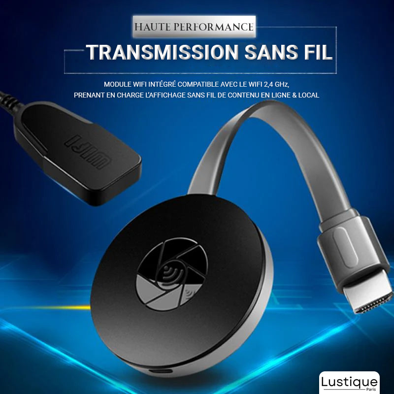 Wireless HDMI Display Adapter | MediaLink™ 1080P WiFi Screen Mirroring for Android, iOS, Windows & Mac