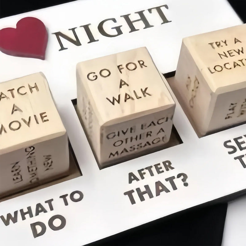 LoveDice - Discover new adventures with 4 dice for romantic evenings | 50% DISCOUNT