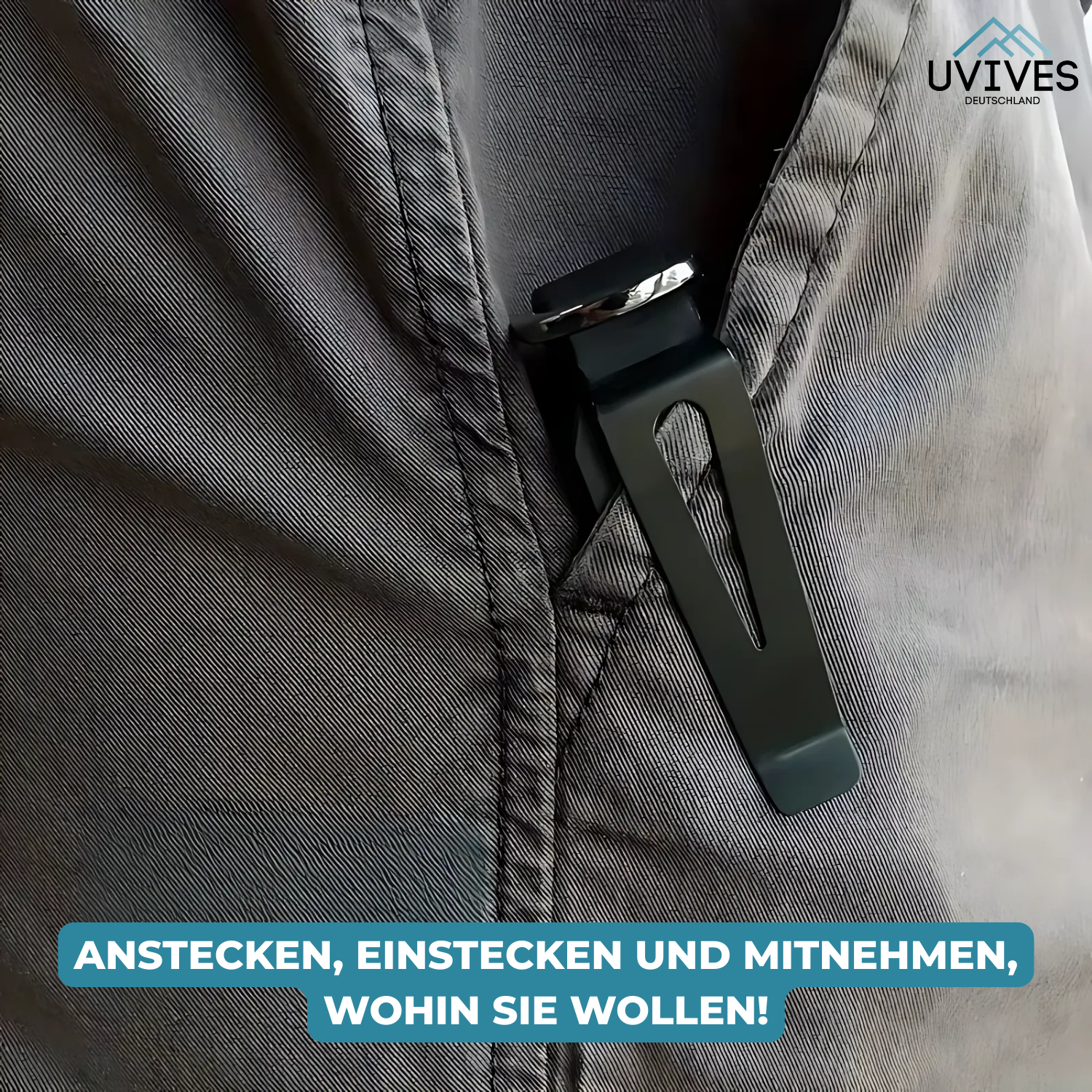 NeatKeys™ Pocket-Safe Keyholder