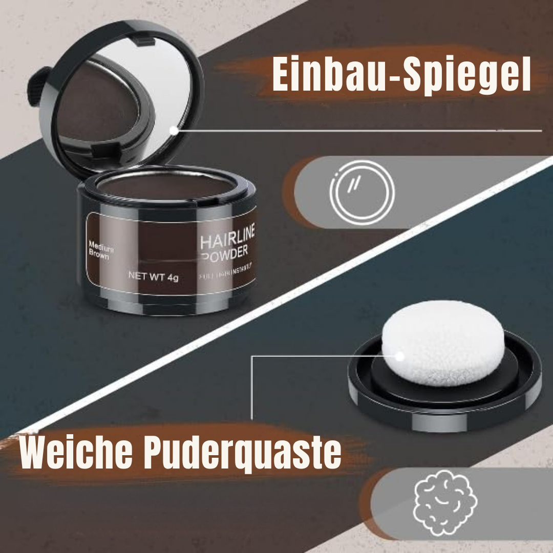 Hair Shadow Powder | Natural Hairline & Brow Filler | Waterproof & Long-Lasting