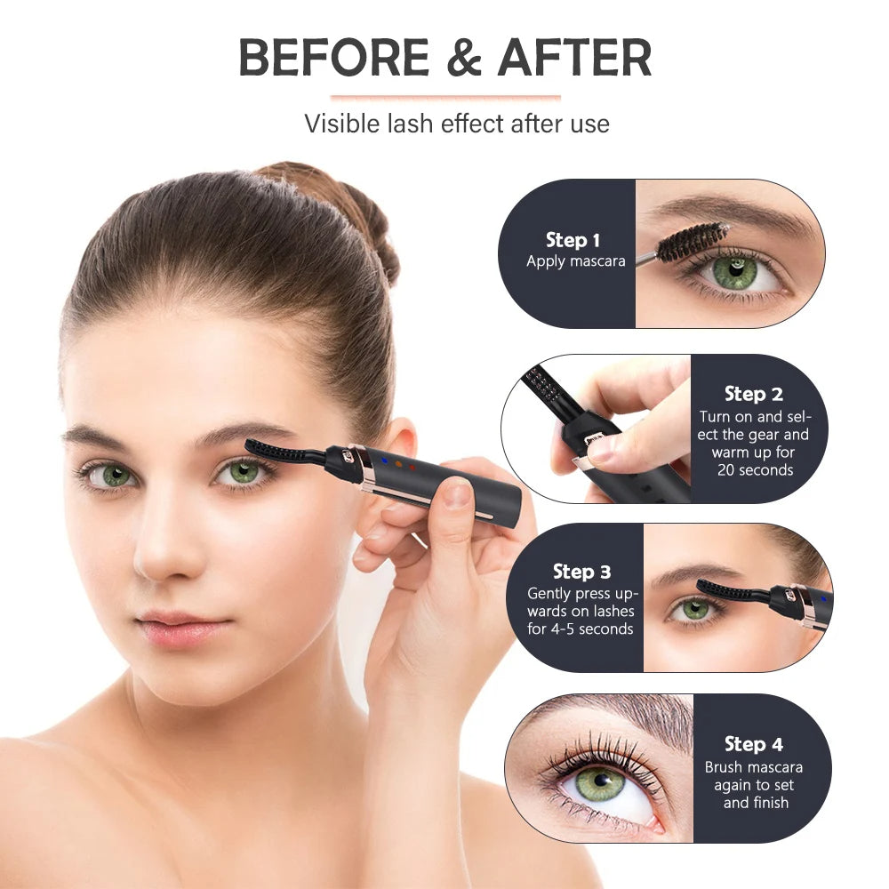 CurlCharm™ Electric Eyelash Curler