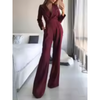 Formal Wrap Jumpsuit for Women | Work