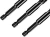 Drill Bit Set | 7-Piece Hard Alloy | 4-Edge Cross Design | Tile, Glass & Wood Precision Drilling