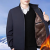Men’s Thermal Zip-Up Jacket | Tailored Fit | Warm Insulated Lining | Wind-Resistant | Stand Collar | M–3XL