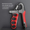 Adjustable Hand Grip Strengthener | 5–100KG Resistance | Rep Counter | Non-Slip Handles