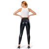 Women’s Faux Leather Pants | Matte Finish | Slim Fit Trousers for Confident Style