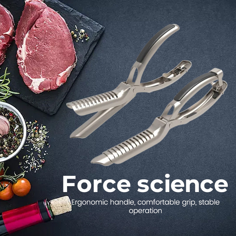 Rib Membrane Remover Tool | Stainless Steel | Ergonomic Handle | Easy Meat Prep