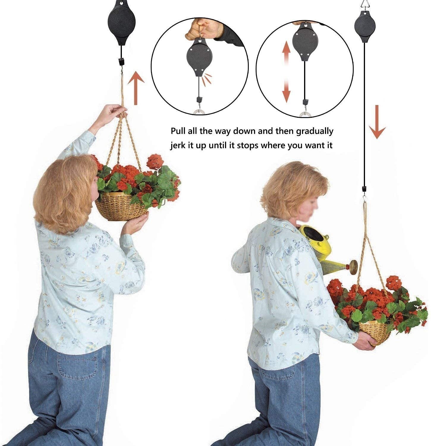 GreenLift™ Mess-Free Plant Hanging