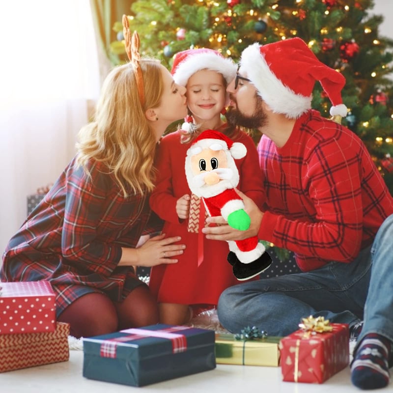 Dancing Singing Santa Decoration | Animated Christmas Figure | Plays Festive Songs | Fun Holiday Gift Idea