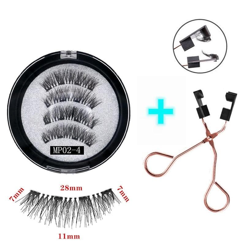 ( 1 + 1 FREE ) 3D magnetic eyelashes