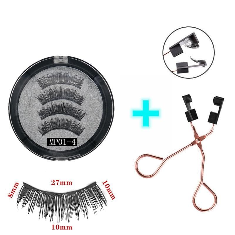 ( 1 + 1 FREE ) 3D magnetic eyelashes