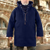 Men’s Wool Outdoor Jacket | Storm-Ready Insulated Anorak with Hood & Kangaroo Pocket