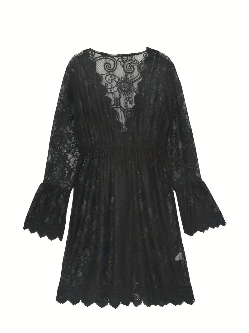 Sexy Mini Lace Dress