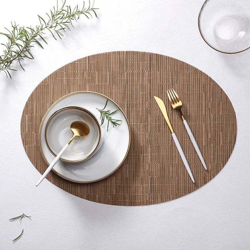 Bamboo Oval Placemats