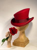 Men’s Asymmetric Top Hat | 100% Wool | Handcrafted Artisan Design