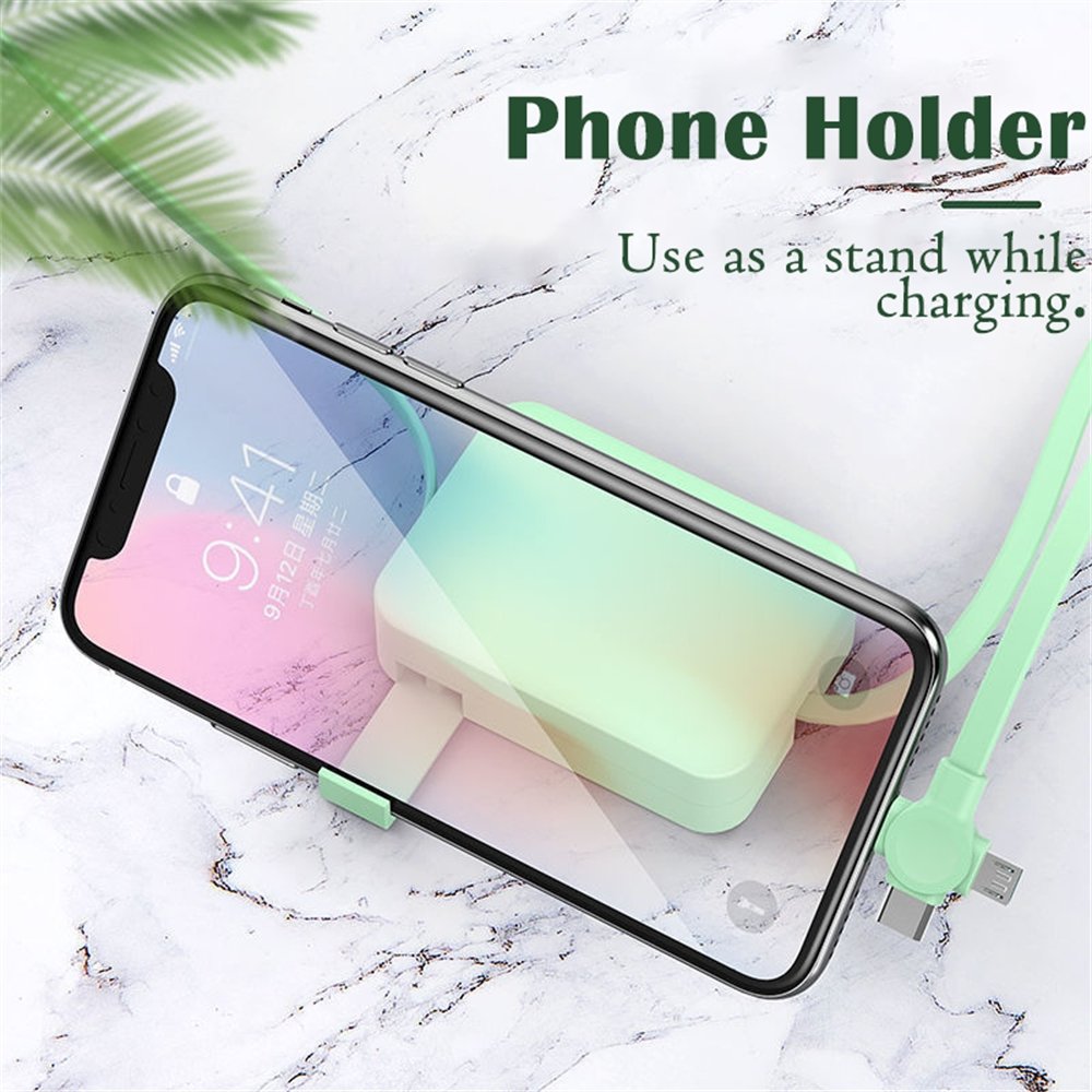 3in1 Cable Phone Holder