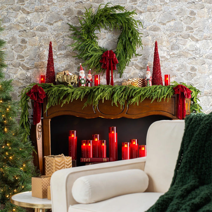 PineGrace™ Evergreen Festive Accent