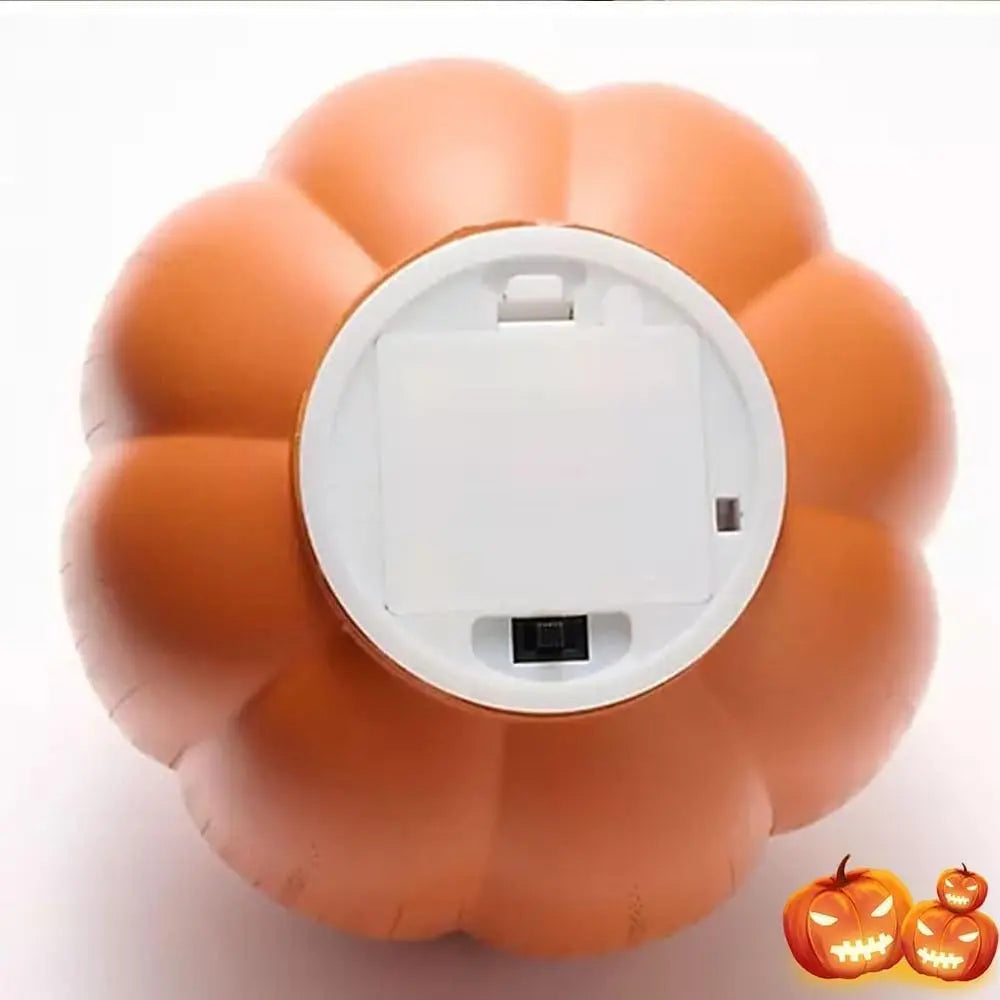 Autumn Pumpkin LED Light | Star Design | 6-Hour Timer | Warm Cozy Glow