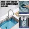 Drain Strainer & Stopper | 304 Stainless Steel + ABS | Anti-Clog Basket | Fits Standard Kitchen Sinks