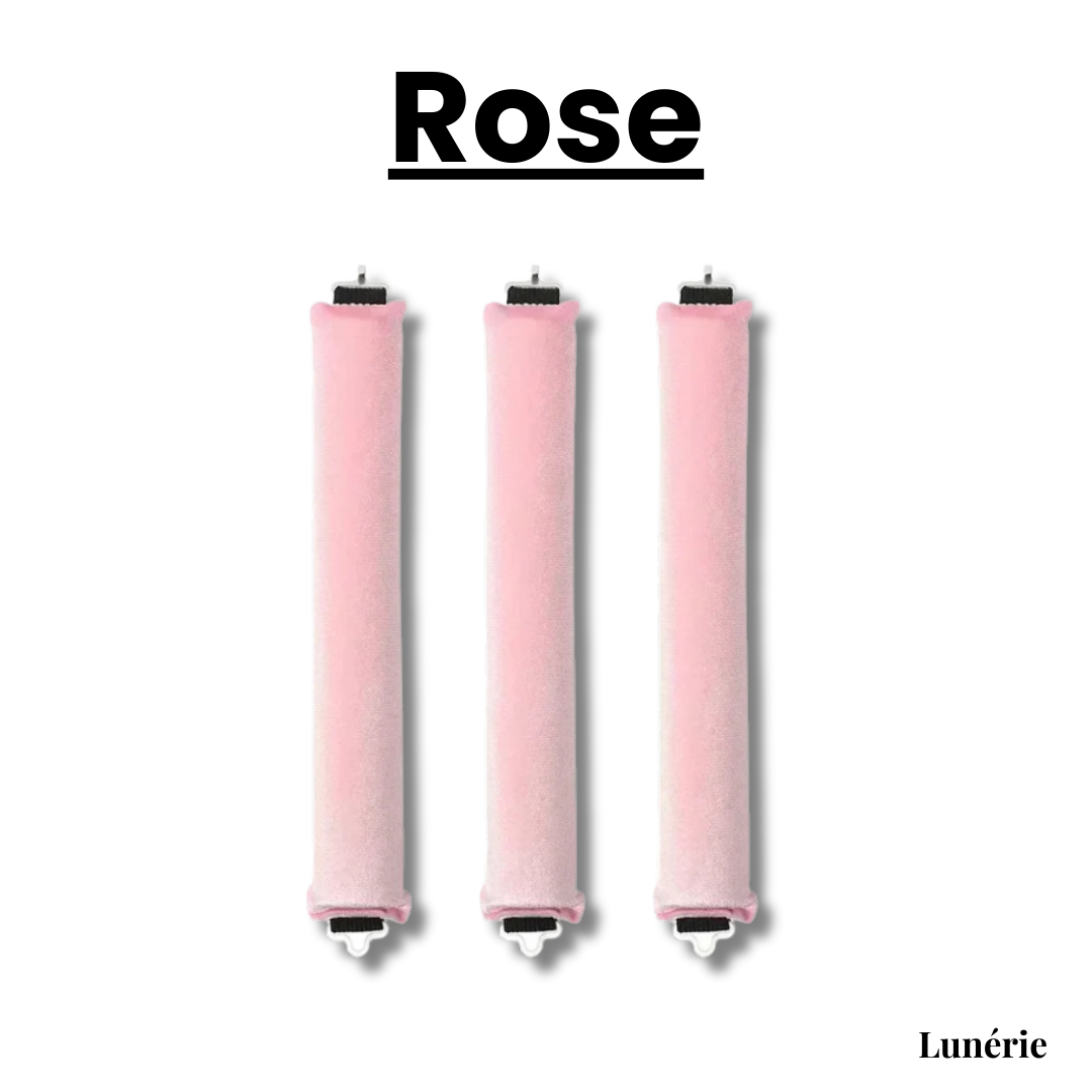 Heatless Hair Curlers | Satin Fabric | Overnight No-Heat Styling