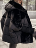 Women’s Winter Jacket | Faux Shearling Coat with Hood | Warm Zip-Up Sherpa Style S–3XL
