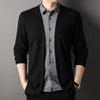 TwinLayer – Smart Collar Knit Cardigan