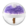 Portable Wireless Air Humidifier with Eternal Flower & Warm White Lamp