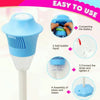Bubble Lamp with LED Lights & Music | Portable Leak-Proof Party Decor | 30×19cm
