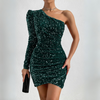 Elegant Glitter Dress for Women