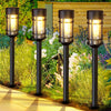 Solar Garden Path Lights | Automatic Dusk Sensor | IP65 Waterproof | Warm White LED | 12h Runtime | Set of 2