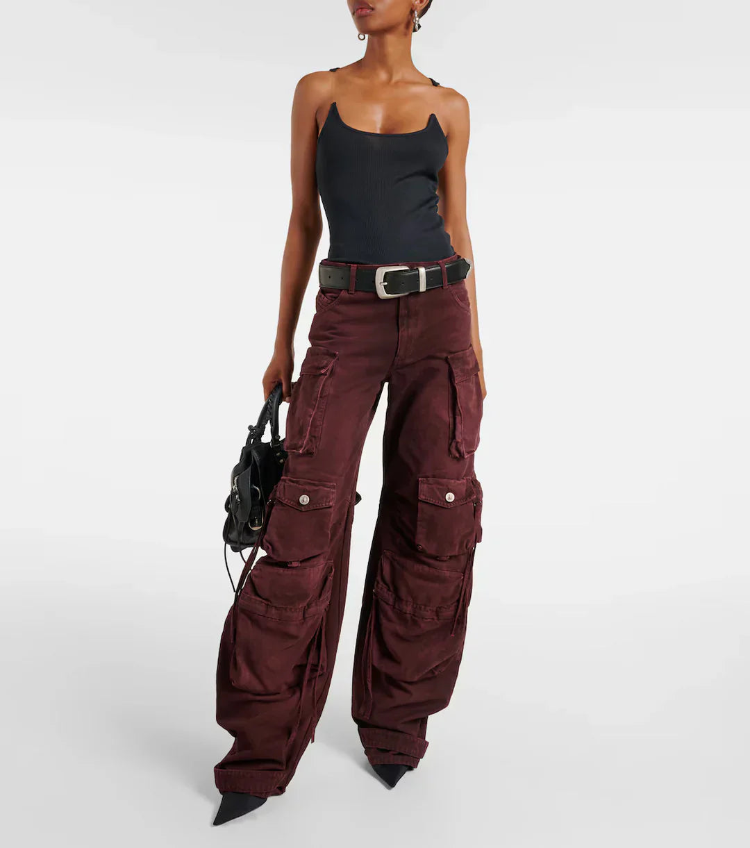 Women’s Ribbed Top | Invisible Straps | Fitted Silhouette