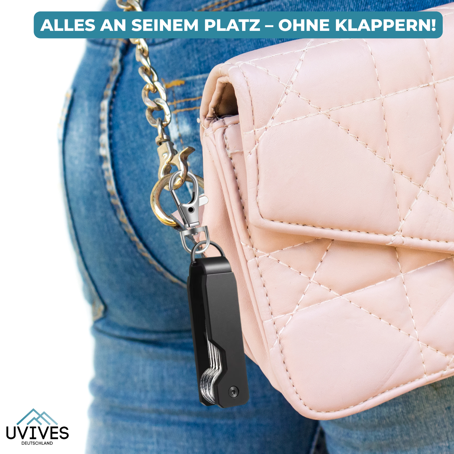 NeatKeys™ Pocket-Safe Keyholder
