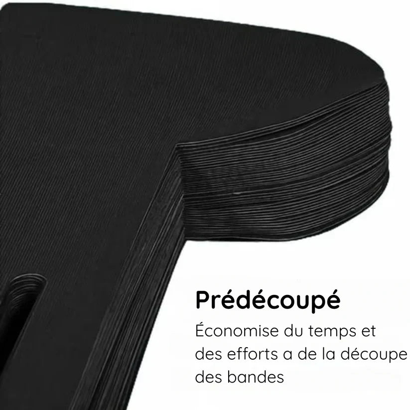Pre-Cut Knee Support Tape | Breathable Cotton | Elastic & Water-Resistant Adhesion