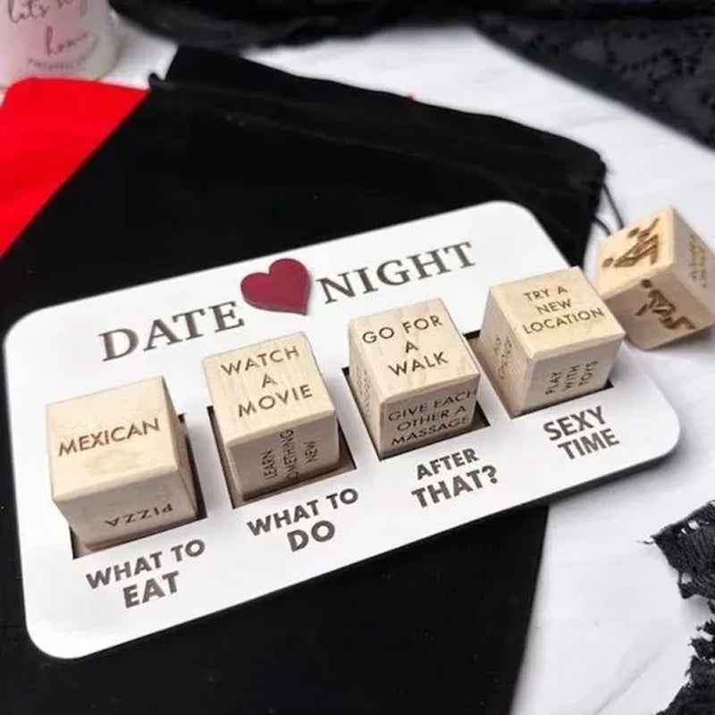 LoveDice - Discover new adventures with 4 dice for romantic evenings | 50% DISCOUNT