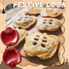 Halloween Pie Press | Pumpkin, Apple & Acorn Shapes | Non-Stick Pastry Cutter & Sealer